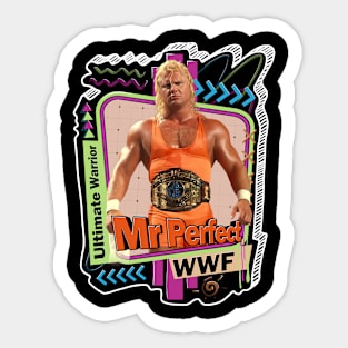 Wrestling Mr Perfect Sticker